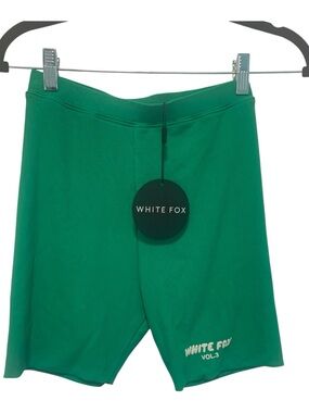 NWT White Fox ribbed shorts Size S